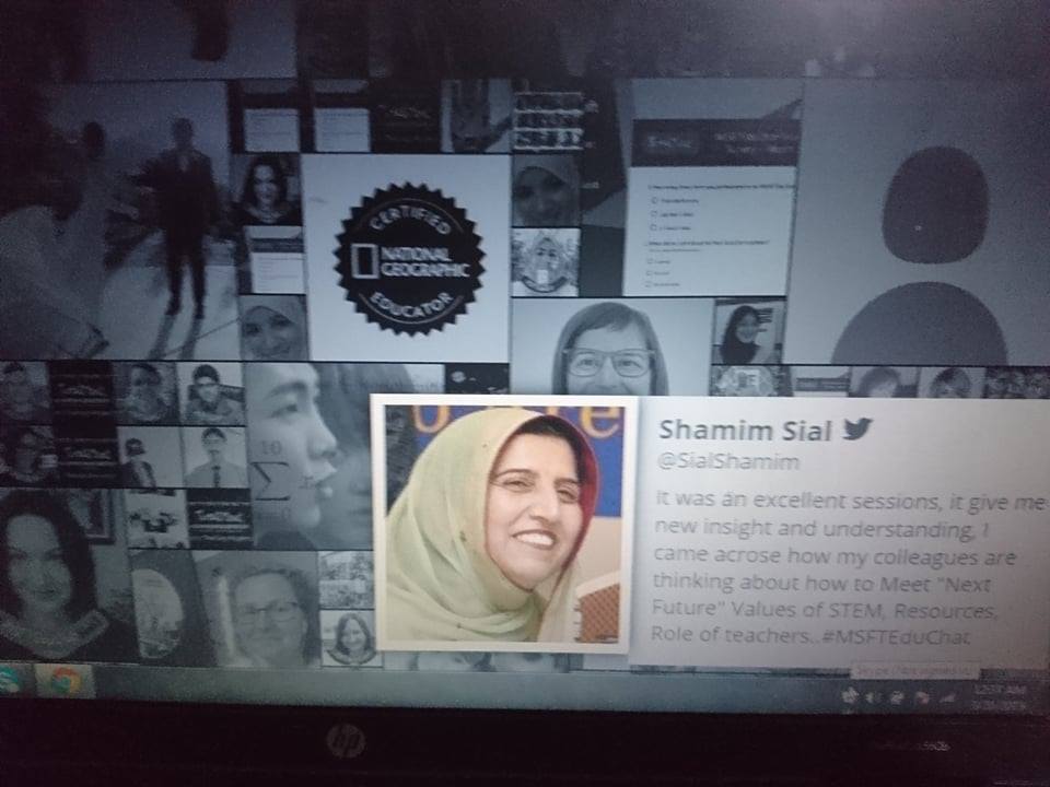 banaqvi's tweet photo. Glad to see an amazing response from Our #TeamPakistan at #MSFTEduChat TweetMeet. shared #MakeWhatsNext & #STEM and feeling proud to see all at #TweetBeam https://t.co/59Vi4Koo6U