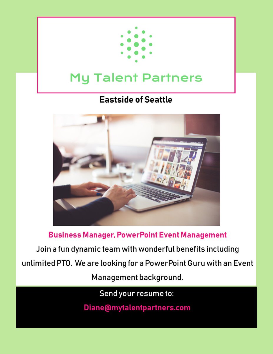 My Talent Partners (@mytalentpartner) on Twitter photo 
