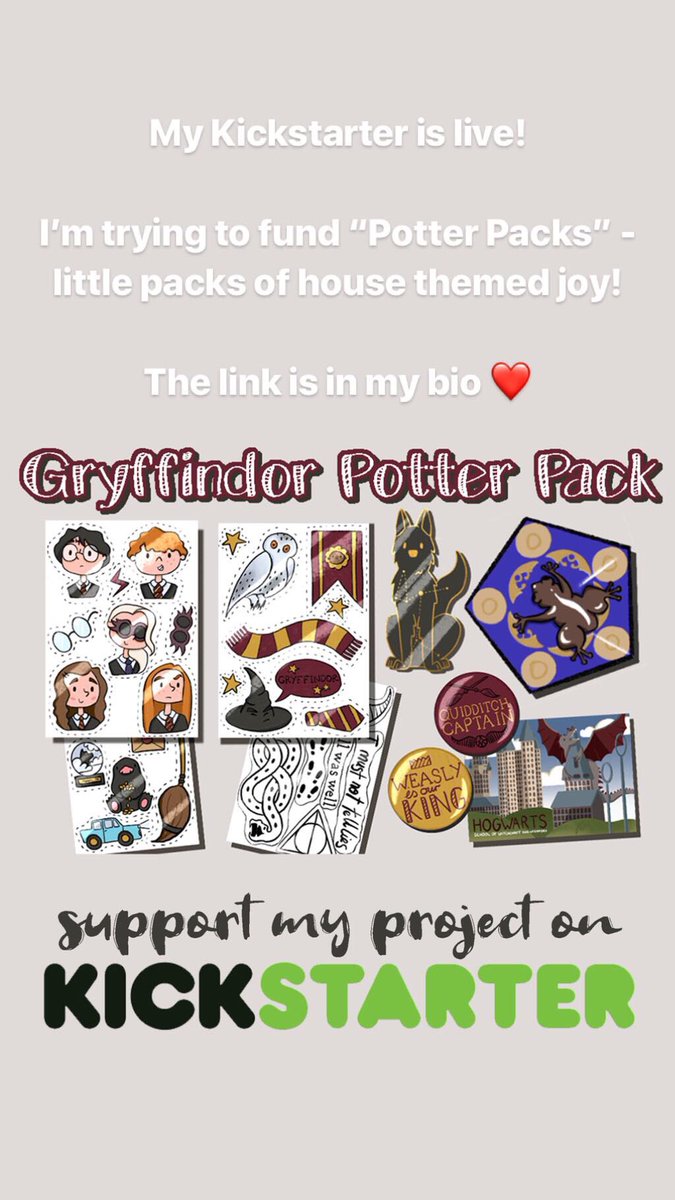 woofbyhollie's tweet image. My Kickstarter is live! Kickstarter is ALL OR NOTHING so you will only be charged if the project is successful! If you cannot support financially, a RT or recommendation to a friend goes such a long way ❤️ #harrypotter #hogwarts 

kickstarter.com/projects/83341…