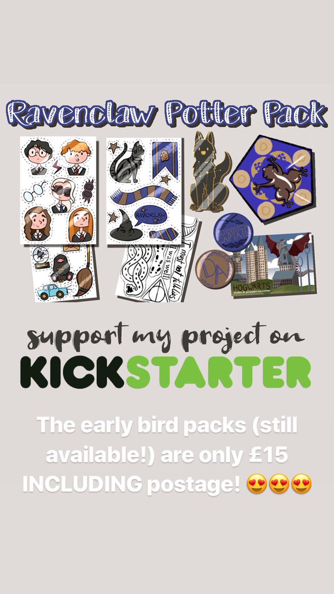 woofbyhollie's tweet image. My Kickstarter is live! Kickstarter is ALL OR NOTHING so you will only be charged if the project is successful! If you cannot support financially, a RT or recommendation to a friend goes such a long way ❤️ #harrypotter #hogwarts 

kickstarter.com/projects/83341…