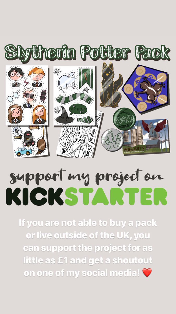 woofbyhollie's tweet image. My Kickstarter is live! Kickstarter is ALL OR NOTHING so you will only be charged if the project is successful! If you cannot support financially, a RT or recommendation to a friend goes such a long way ❤️ #harrypotter #hogwarts 

kickstarter.com/projects/83341…