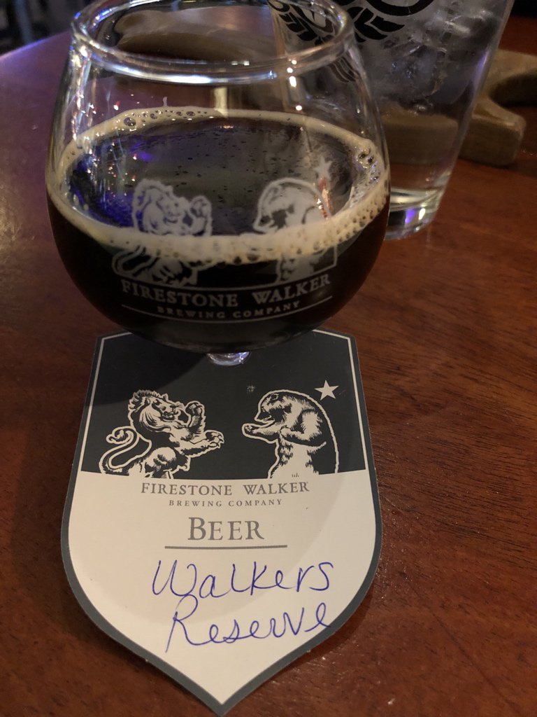 pineapplesgal's tweet photo. @FirestoneWalker @FW_Lion Thank you for brewing Walker’s Reserve Robust Porter again. Now I have something to compare my husband’s stab at a clone beer he brewed for me. #firestonewalker #myfavoritebeer https://t.co/8KtIYTYzy6