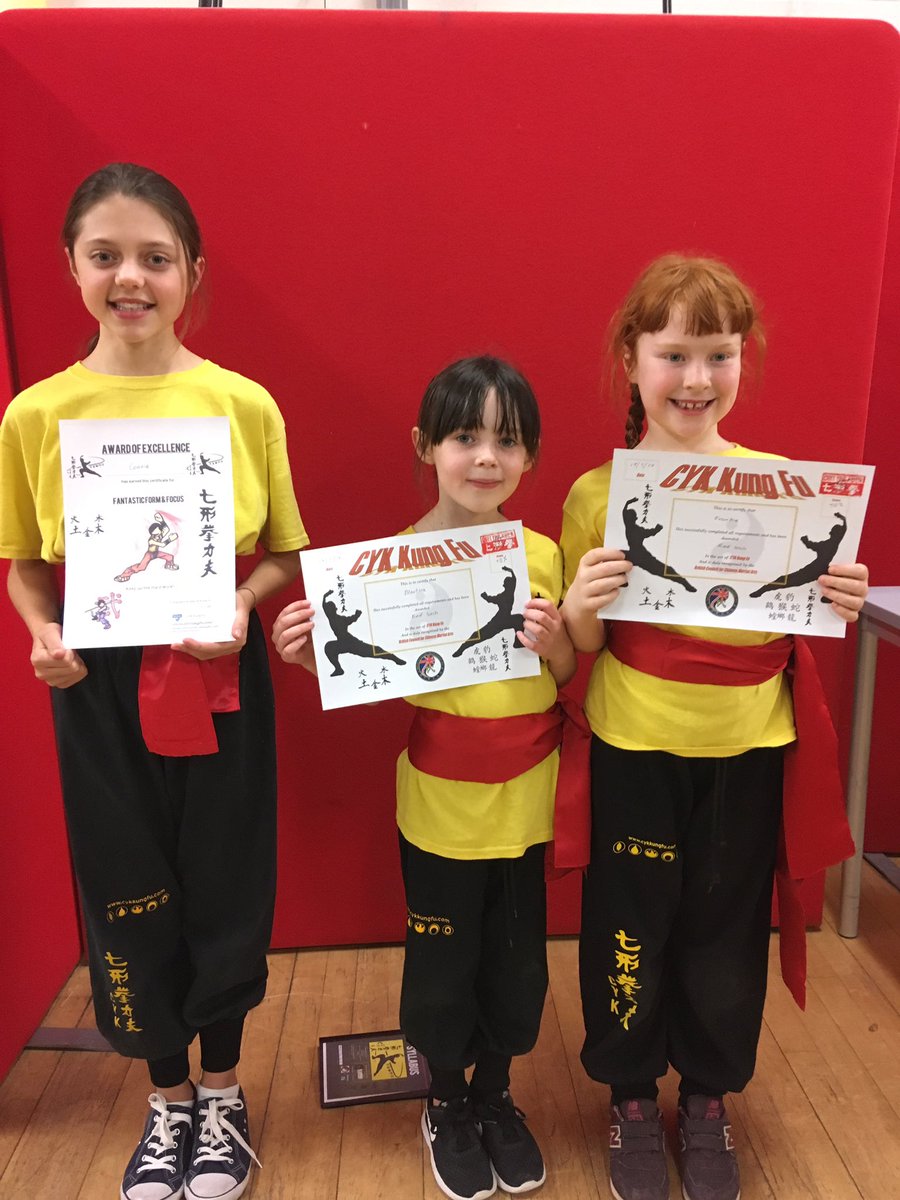 CYKFu's tweet photo. Two red sash gradings and a form and focus award this evening #cykkungfu #kungfu #kids #Sudbury #MartialArts https://t.co/qh5uMdRS0u