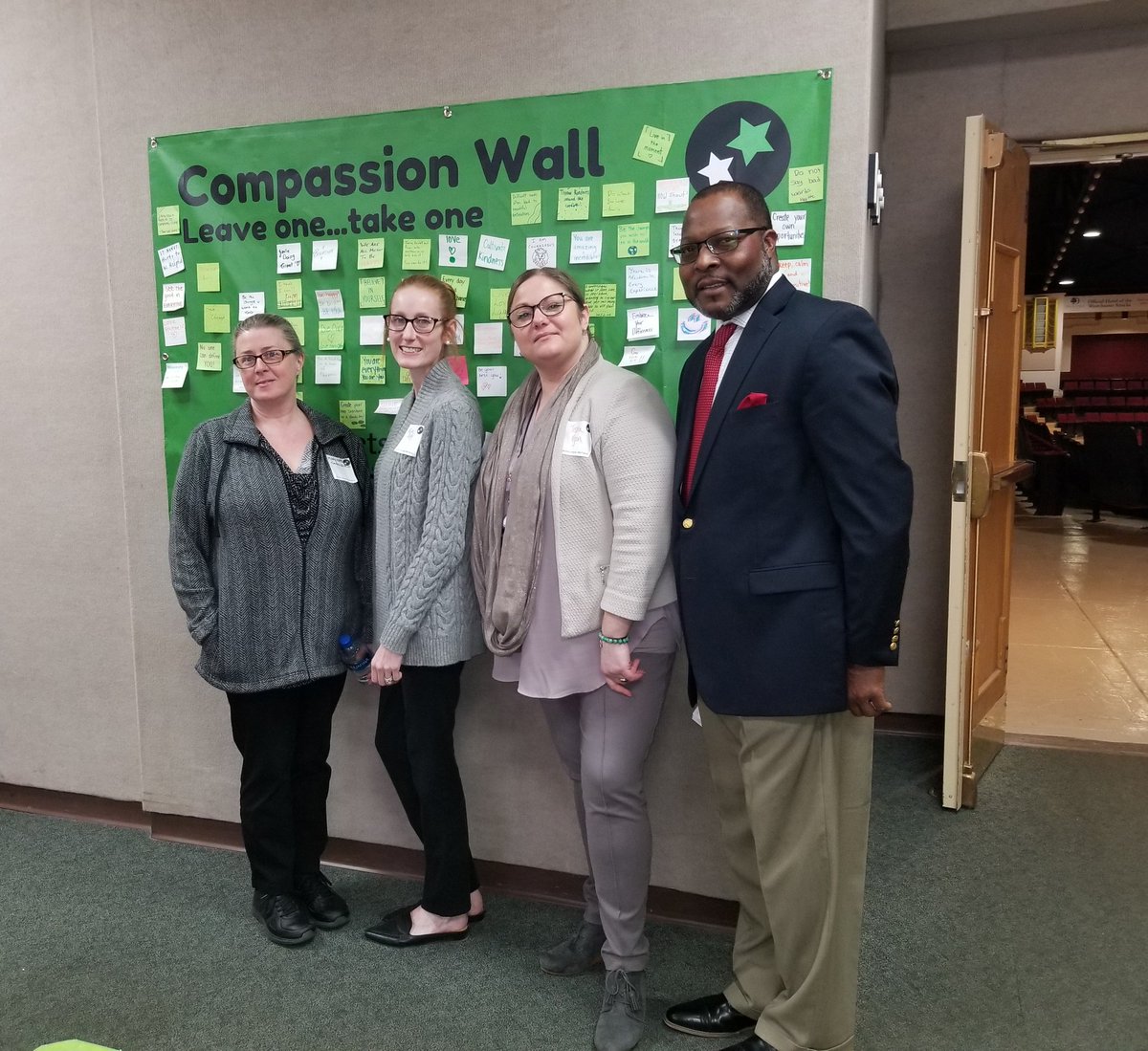 jazzfest09's tweet photo. #CompassionWall @theharrispro #CODAConnects @WCYouthBureau https://t.co/nFrg7CJxMX