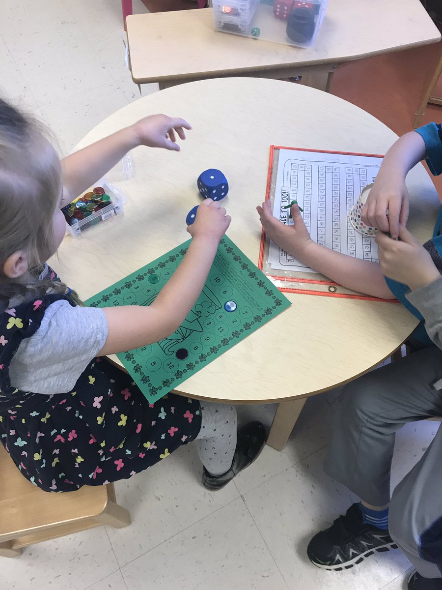 CCPS_MathK5's tweet image. Kindergarteners exploring numbers during Math Workshop at WPES! @WPESPrincipal @CCPS_MathK5 #oneCCPS #MathWorkshop