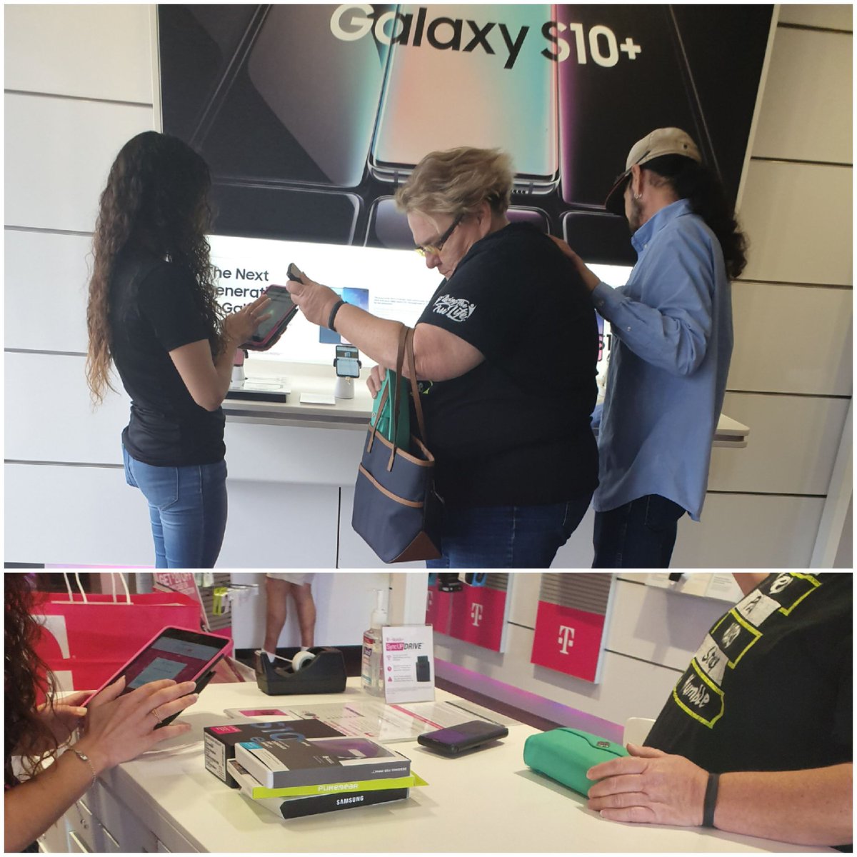 CoachJBrazil's tweet photo. The demo leads to the sell always! Shout out to Sarrina on this fantastic demo off the retail mode with all those accessories. Stay ready and you'll never have to get ready! #LaunchS10Knowledge #LaunchS10Sales #SamsungPowershare #STXISBEST @Krivs14 @samsungsamiam https://t.co/sXFnMjegj5