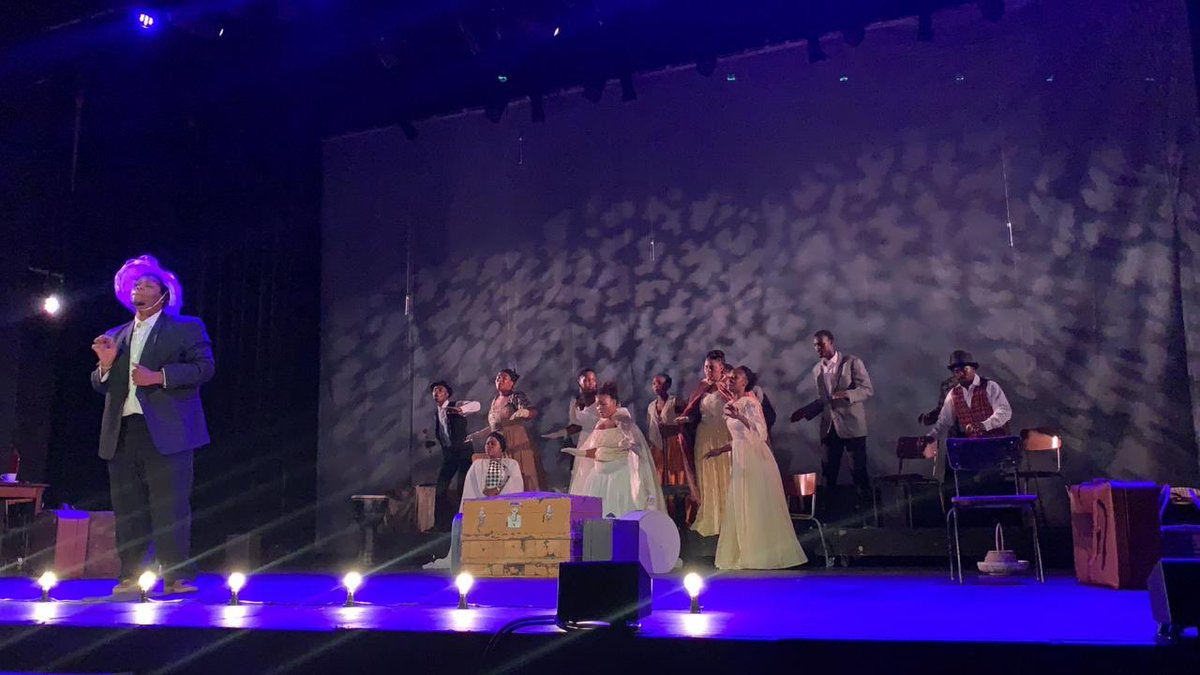 PopoMasheane's tweet photo. #StoryOfTheAfricanChoir #MoveIn #TechnicalRun #GuildTheatre 🕯🕯🕯🎭🎭🎭🎼🎼🎼 https://t.co/I5j3pXdt9w