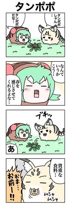 タンポポ
#けものフレンズ
#すくすくフレンズ 