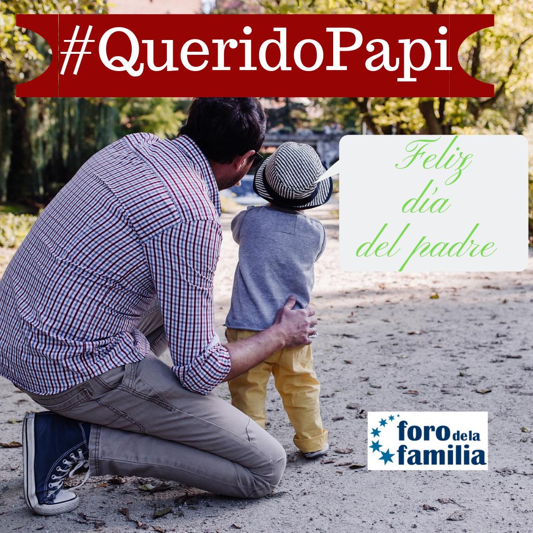 ForoFamilia's tweet photo. #QueridoPapi El padre, figura fundamental en el hogar. Necesitamos que se le vuelva a dar valor. Necesitamos más padres y más presentes en el hogar y la educación de los hijos. @AzraVox @MediterraneoDGT @MonicaLora_ https://t.co/joKnLFI8aj