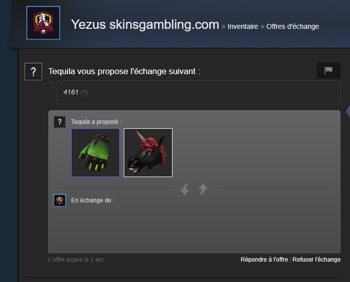 Et Mercé <a href="/SkinsGambling/">SkinsGambling</a> Code : AkeR