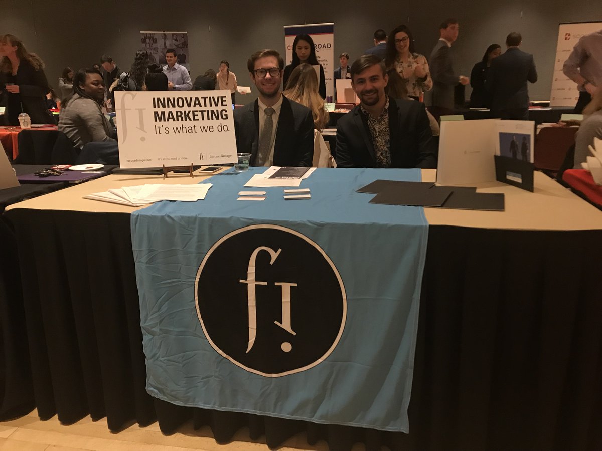 FocusedImage's tweet image. We had a great time at the George Mason University Communications Career Fair today! Thank you #GMU for hosting an amazing event, we had a great time meeting all of the students that stopped at our booth! #PRInternships @MasonCommDept @GeorgeMasonU