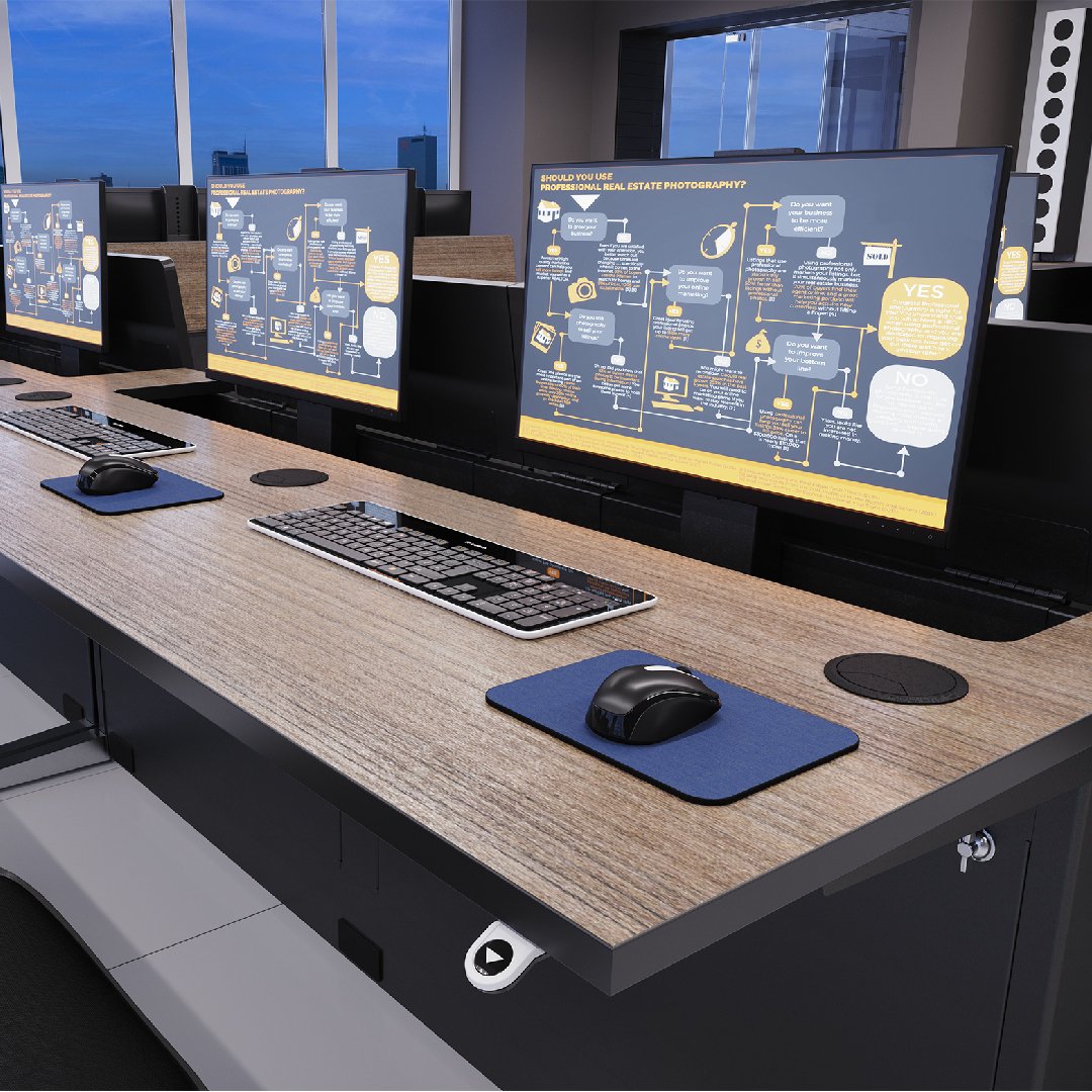 WorkriteErgo's tweet photo. Imagine a #smart solution that improves the quality of #teaching, clears the clutter, and solves damage and theft issues. Line of Sight #training and #technology #computerdesks are the solution. #WorkSmart

https://t.co/NpwOFMc5BS https://t.co/7EB2NiwPeN