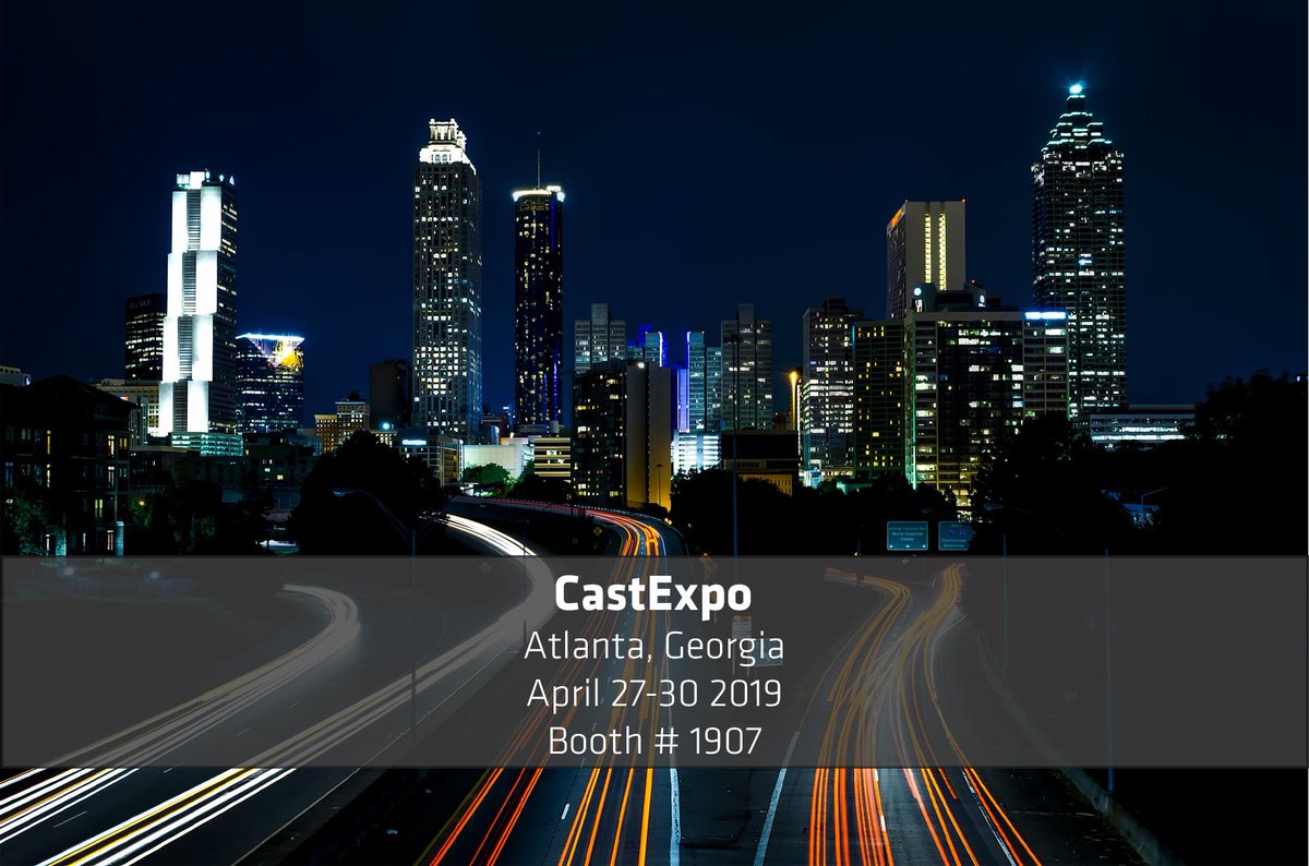 supergraphite's tweet photo. Superior Graphite will be exhibiting at Cast Expo in Atlanta Georgia next month April 27- May 1! Stop by our booth #1907 to learn about our Desulco® carbon raiser product line. #Metallurgy #SuperiorEvents #CastExpo #Desulco #SuperiorGraphite https://t.co/vpjBBLoSt6