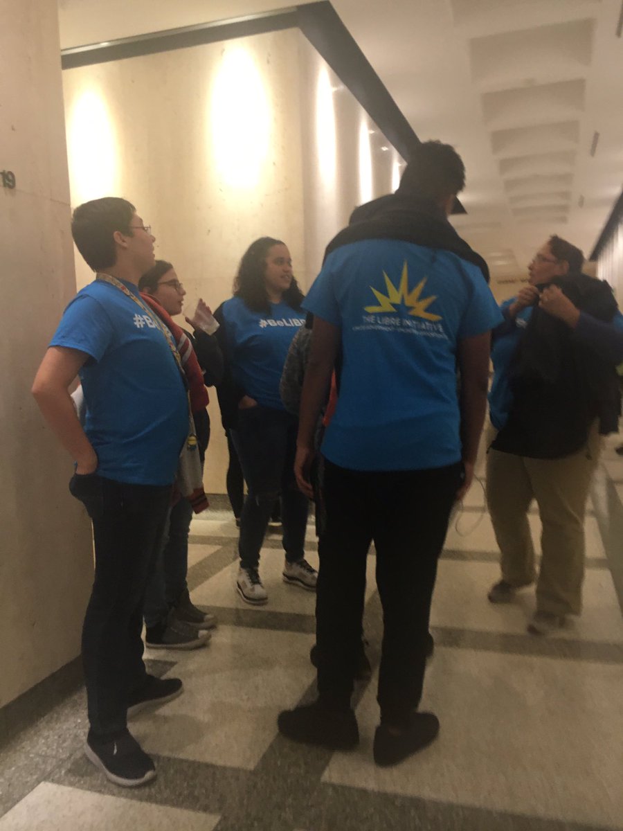 LIBRE’Squad at the #Florida #Senate in support of SB 7070, a bill that would help to reduce the waitlist for the Florida Tax Credit Scholarship. @LIBREinitiative @AFPFlorida 
#WeAreLIBRE #LIBREsSquad 
#News #Tallahassee #education #community #SchoolChoice #voice  #YouthLEADS