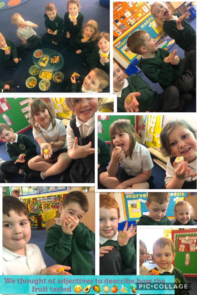 PenllergaerP's tweet photo. We loved tasting the fruit from Handaโs basket ๐งบ ๐ฅ๐ฅญ๐๐๐. Ask us to give you an adjective about the fruit ๐ก #ppsrec #ppskuw #ppspsd #ppsllc https://t.co/xDT7mxA29M
