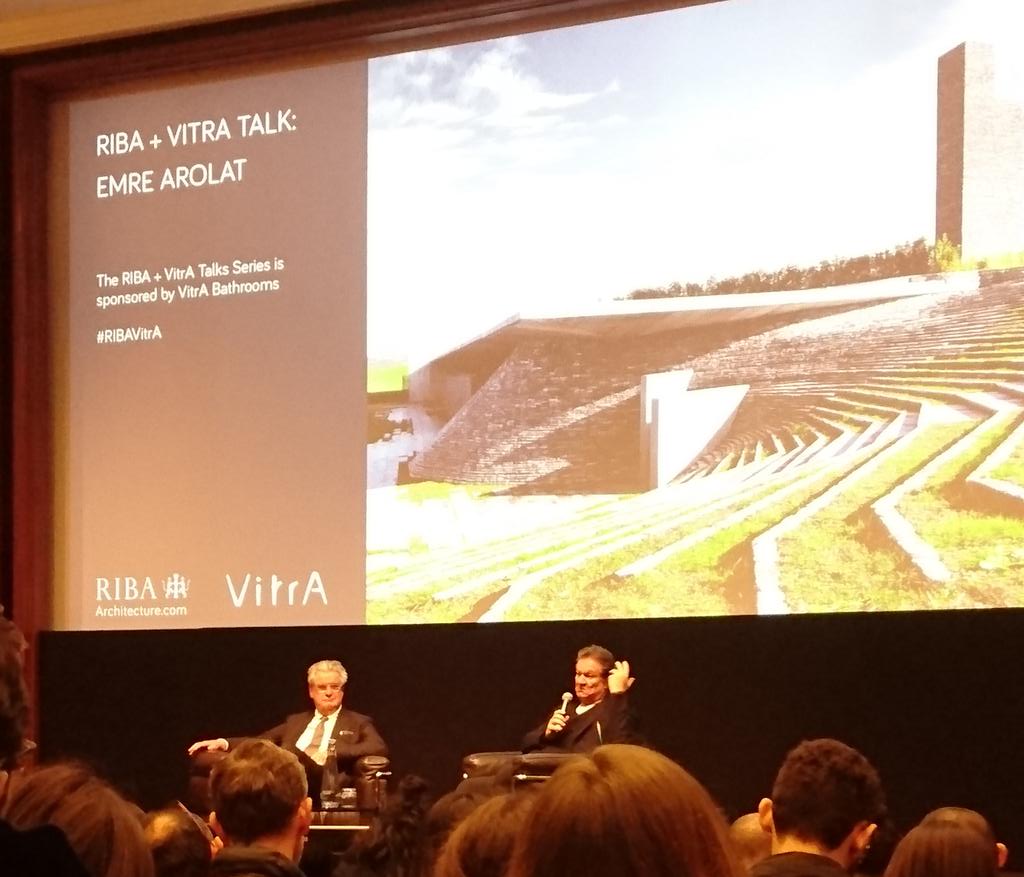 Trisha_Chauhan's tweet photo. Great talk by Emre Arolat
#architecture #culture #RIBAvitra https://t.co/Up1zaz7UUB