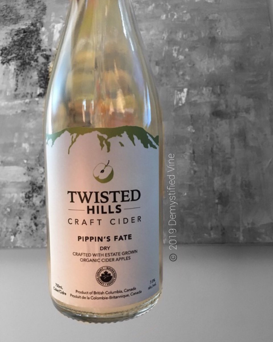 Fantastic, dry cider coming out of #Similkameenvalley from @twistedhills. Beautiful mousse, crisp, and bright. Have you tried this yet? #bccider #bc #canadian #local #organic