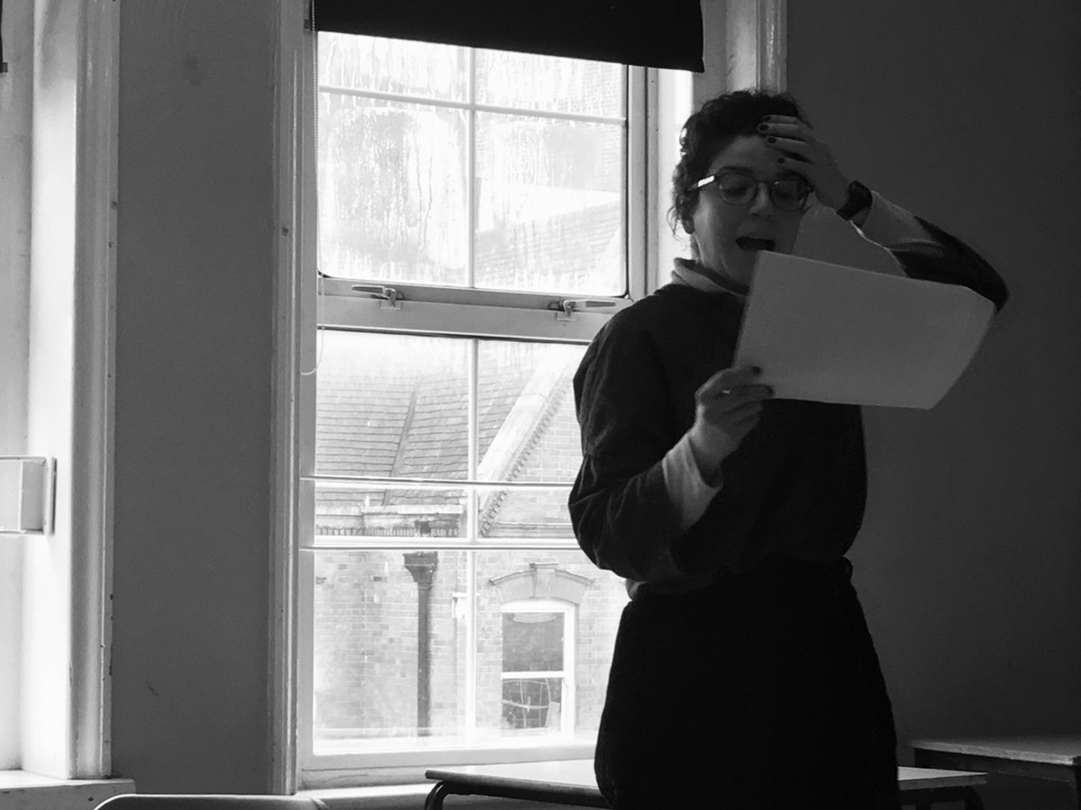 MiriamLucia5's tweet photo. Wonderful work at CAS today #cas #clerkenwellactorsstudio #coldreadings #auditionprep #castings #actors https://t.co/ji2EUU8NWh