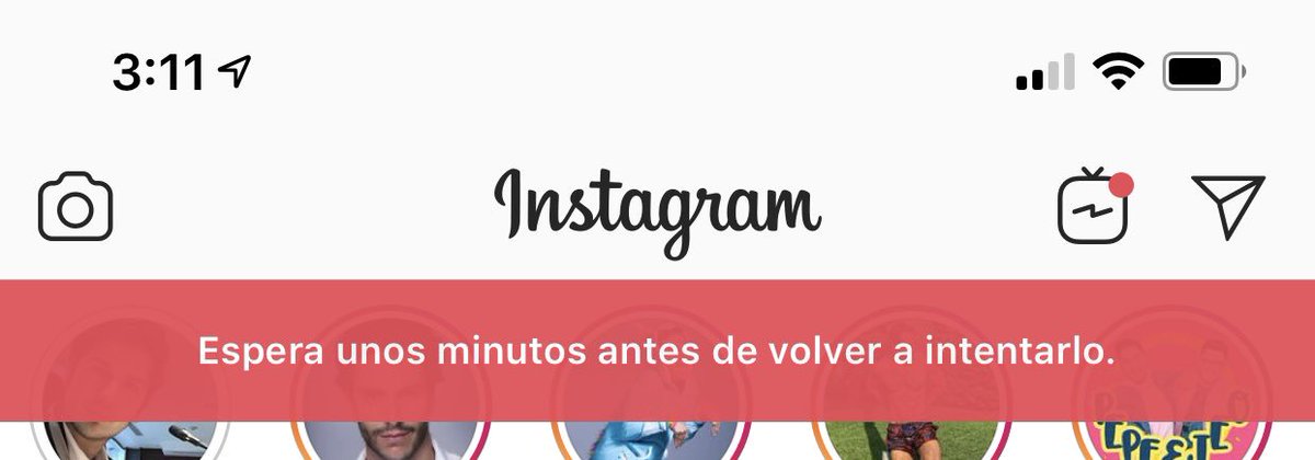 Que pedo??? Instagram de nuevo no funciona?? O solo soy yo? #instagramisdown