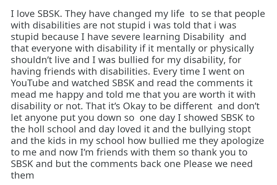 chrisulmer's tweet photo. We are still fighting to #UnsilenceSBSK! @googleaccess can you take a look into this? Our community is being silenced while others are allowed to thrive. Let's make an Internet that's inclusive for all. https://t.co/Ms6xWbVUwH