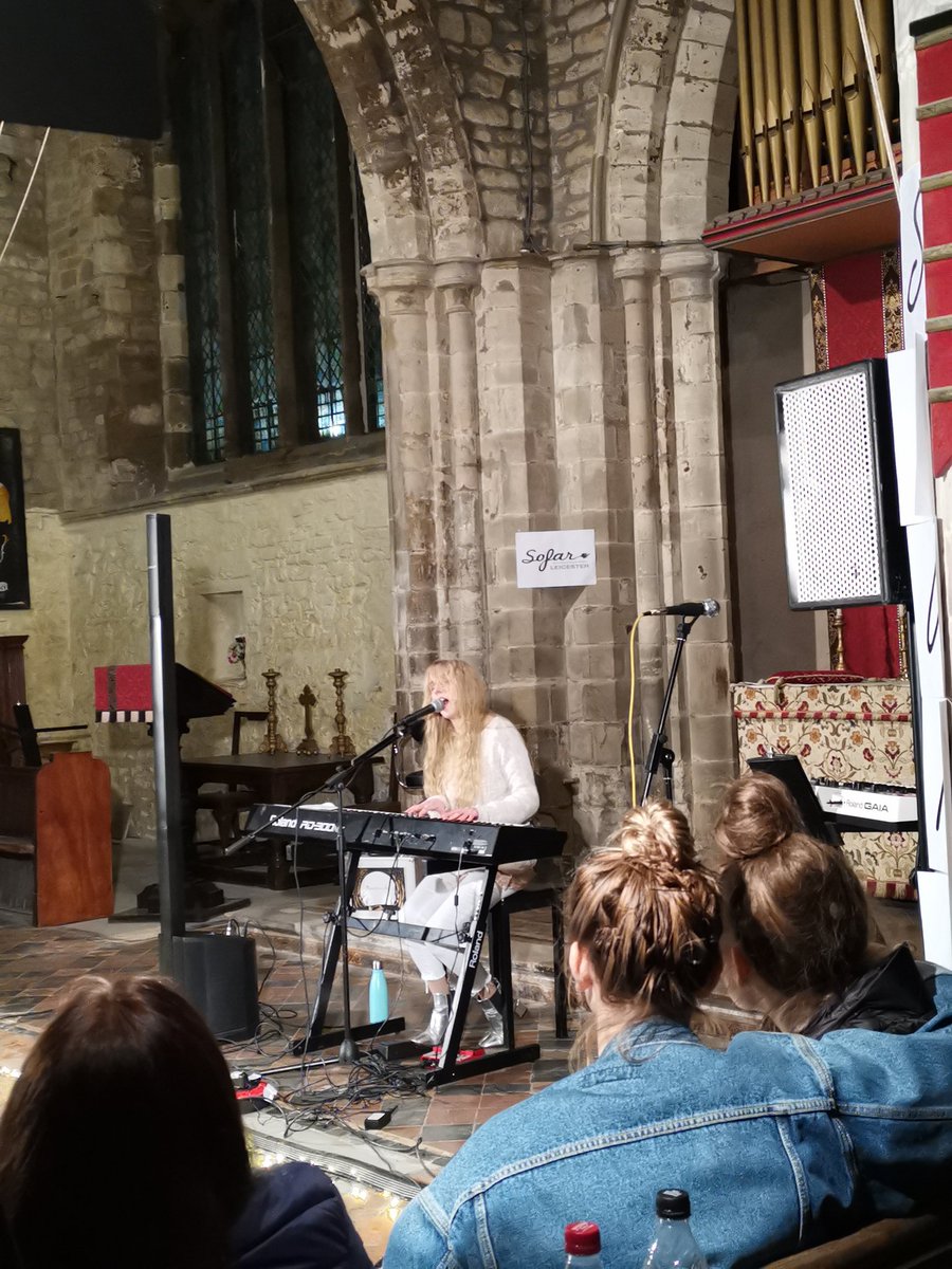 The wonderful and mystical voice of <a href="/MegDHmusic/">Megan Dixon Hood</a> is a sweet tune for our ears. #sofarsounds #leicester #livemusic #sofarleicester