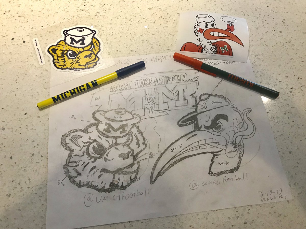 _______bradbury's tweet photo. Cooking something up y’all! #michigan #goblue #michiganwolverines #uofm #universityofmichigan #bigblue #annarbor #zingermans #themden #mden #gowolverines #ncaafootball #football #gocanes #miavsmich #miamihurricanes #letsgocanes https://t.co/YD3cY0FyMJ