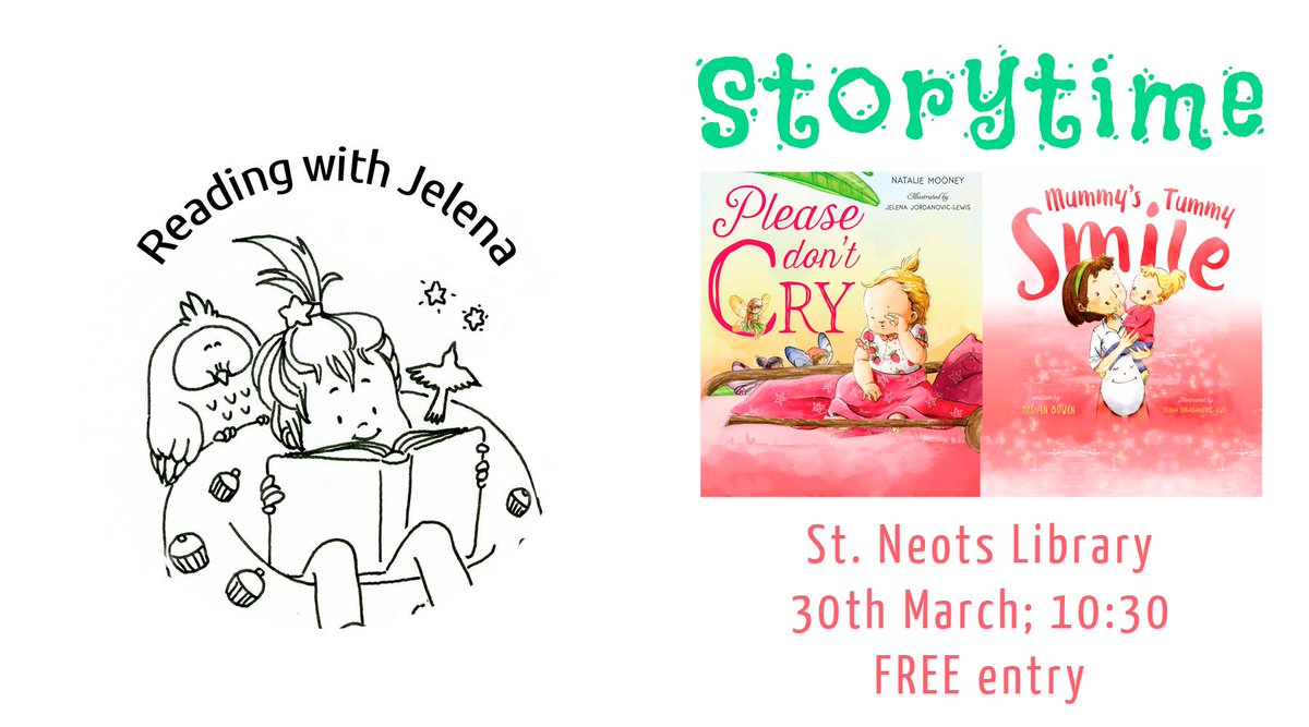 jetzyey's tweet photo. #readingsession #library #stneots #storytime  #jetzyey If you are local, please join me on 30th March at 10:30 for Storytime. I will present two of the books I illustrated. https://t.co/ufeANSzROe