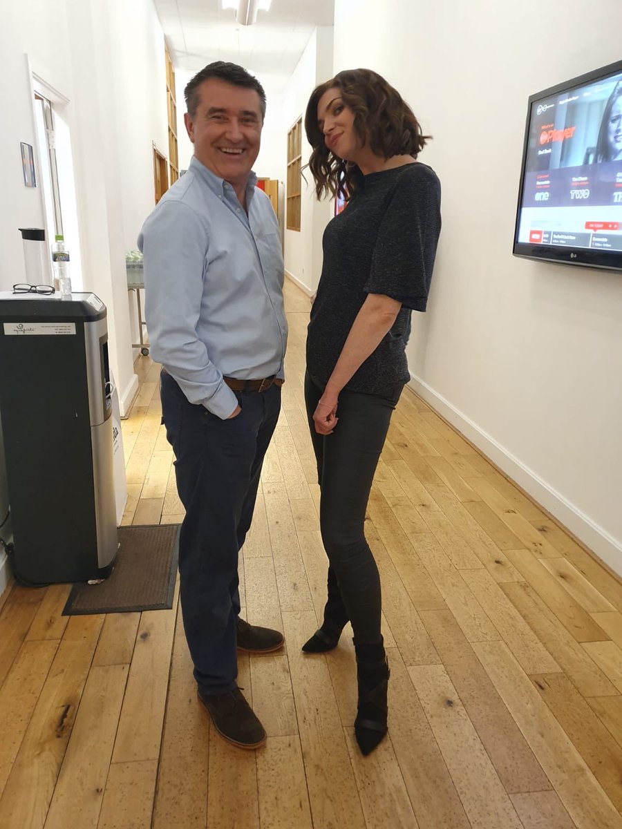 SixOClockShow's tweet image. The two most well dressed people in the building 😍 big shout out to @LittlewoodsIRL #LWI and @GantStoreDundru for kitting our our presenters! 😎