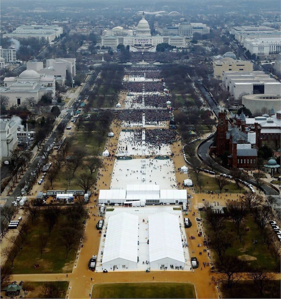 When Laurier's St.Paddy's day has a better turn out than Trumps inauguration again