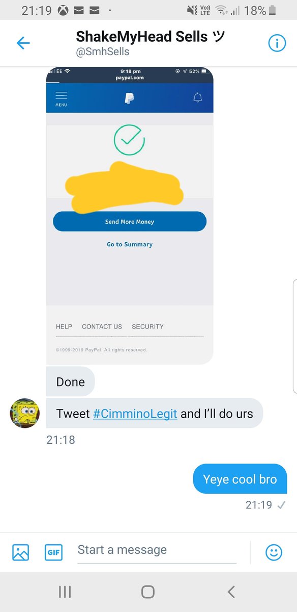 TextuaryPlot0's tweet image. another smooth deal with @SmhSells i went first as I know hes legit get at him #CimminoLegit