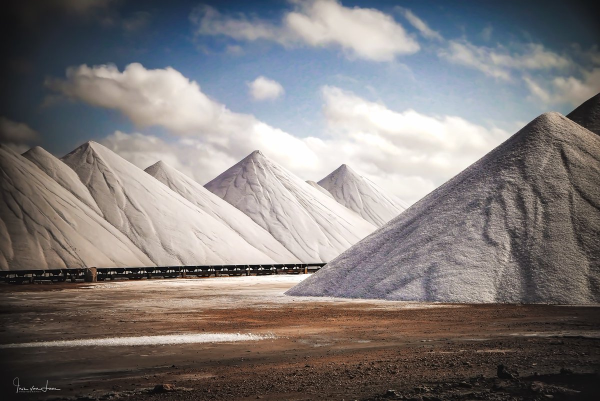 Salt pyramids on the beautiful island of #bonaire #Caribbean #photography #wheresbonaire #DutchCaribbean #salt #saltpyramids #yourshot #nature #stormhour #TravelTuesday #Travel #saltmining #cargill @Cargill @amazinglybeaut @BonaireTourism @ilovebonaire_