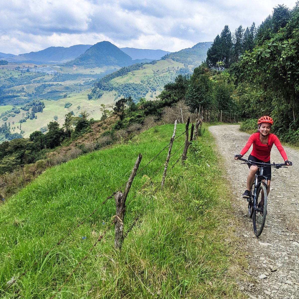 Social_Cyclists's tweet photo. Smashing it! Some might call this 'type 2' fun, but lien__nguyen made it look easy (in this photo)! Colombia is everything we could have hoped for and so much more! https://t.co/s7wGMy30tF https://t.co/iXmGFEC8qw