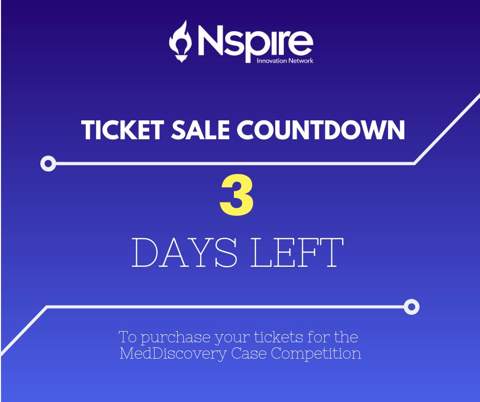 NspireNetwork's tweet photo. ONLY 3 DAYS LEFT!!! Get your tickets to medDiscovery NOW and don't miss out on this amazing opportunity!
https://t.co/AMfK5Kq5Ei https://t.co/WtZcP4eXch