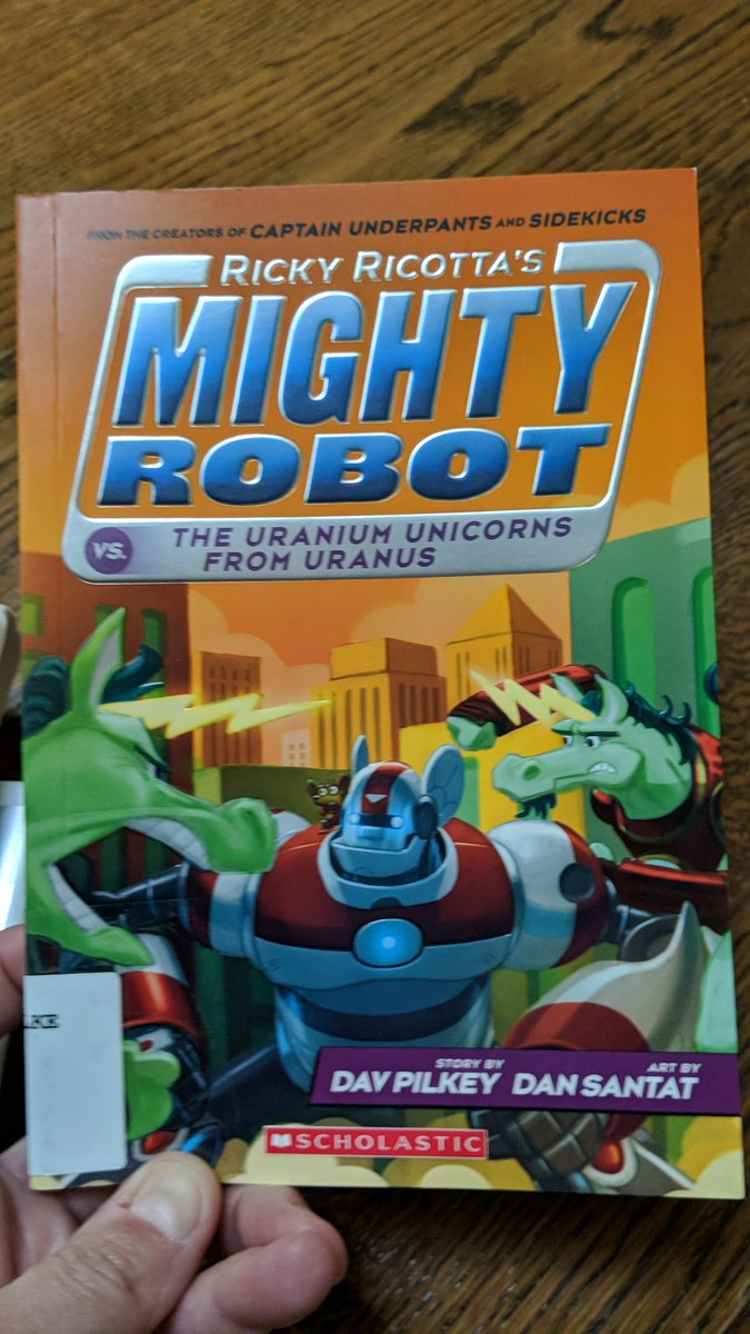 CarriePagliano's tweet image. I have accepted @VP_Hyland challenge to post 7 book covers: just covers, no reviews.  Today I challenge @adriennemcauley to the same! Changing the rules a little....this is what I'm reading now @VP_Hyland! #2ndgrader in the house!!!