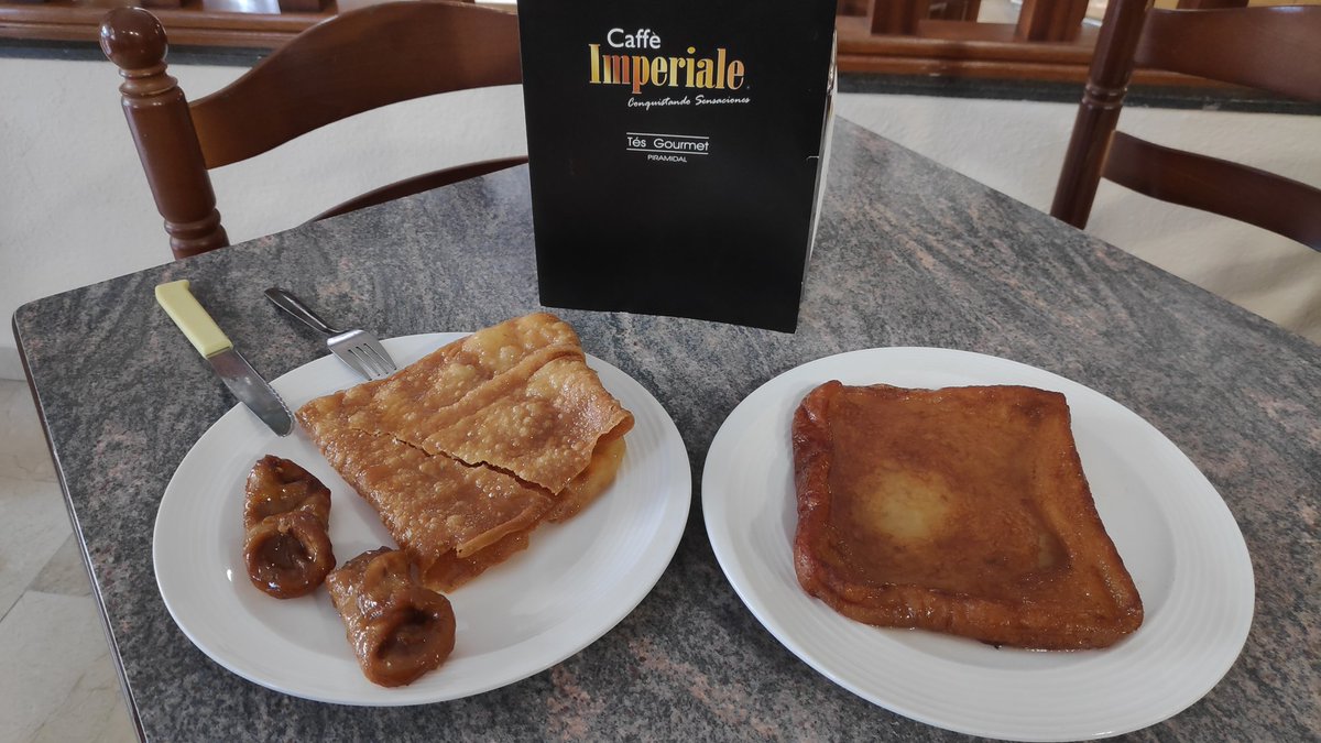 AecoValencina's tweet photo. Nuestro socio Horno Salud Díaz nos propone para esta VI Ruta de la Tapa Torrija y Manta Doblá con pestiños #saboreavalencina #ValencinaC @israel_tarrago @PyrselS @Papeleria_1mayo @FloristeriaBoga @rumbotulibertad @yithoteles https://t.co/dUBT5LVC8F