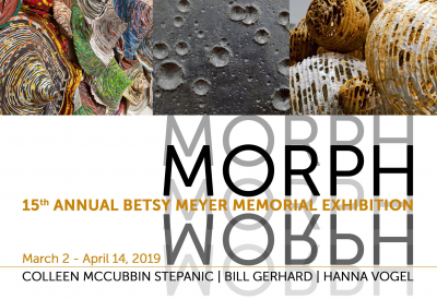 inliquidart's tweet photo. What a power duo: Hanna Vogel and Colleen McCubbin Stepanic are currently showing at @MainLineArtCtr through mid April!  Don't miss MORPH:  https://t.co/AYrGLD3Iw6 https://t.co/pWcnqffZ8b