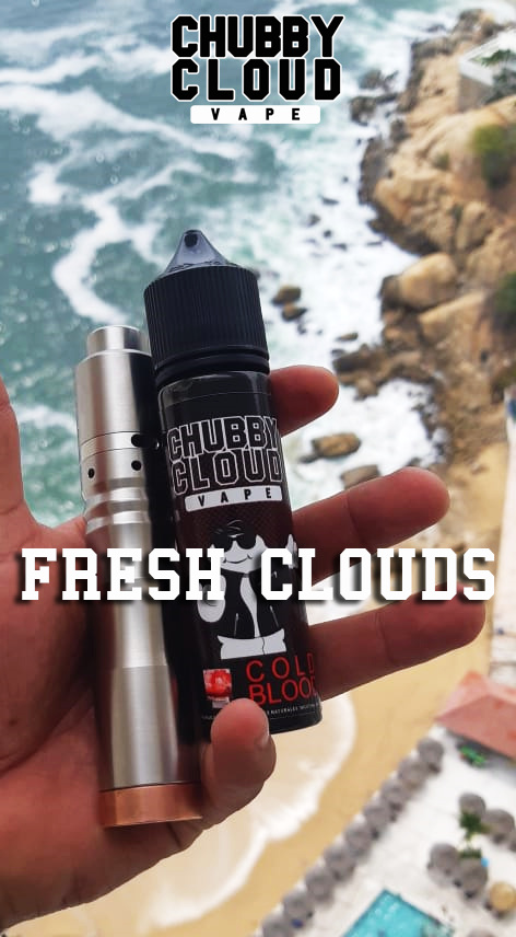 ChubbyVape's tweet photo. ¿Extrañando el puente? Regresa a la frescura con #ColdBlood. #Vape #Vaping #ChubbyCloud #chubbyClika #Drip #MechVape #Mech @c_insurgentes https://t.co/f6DWtK87IL