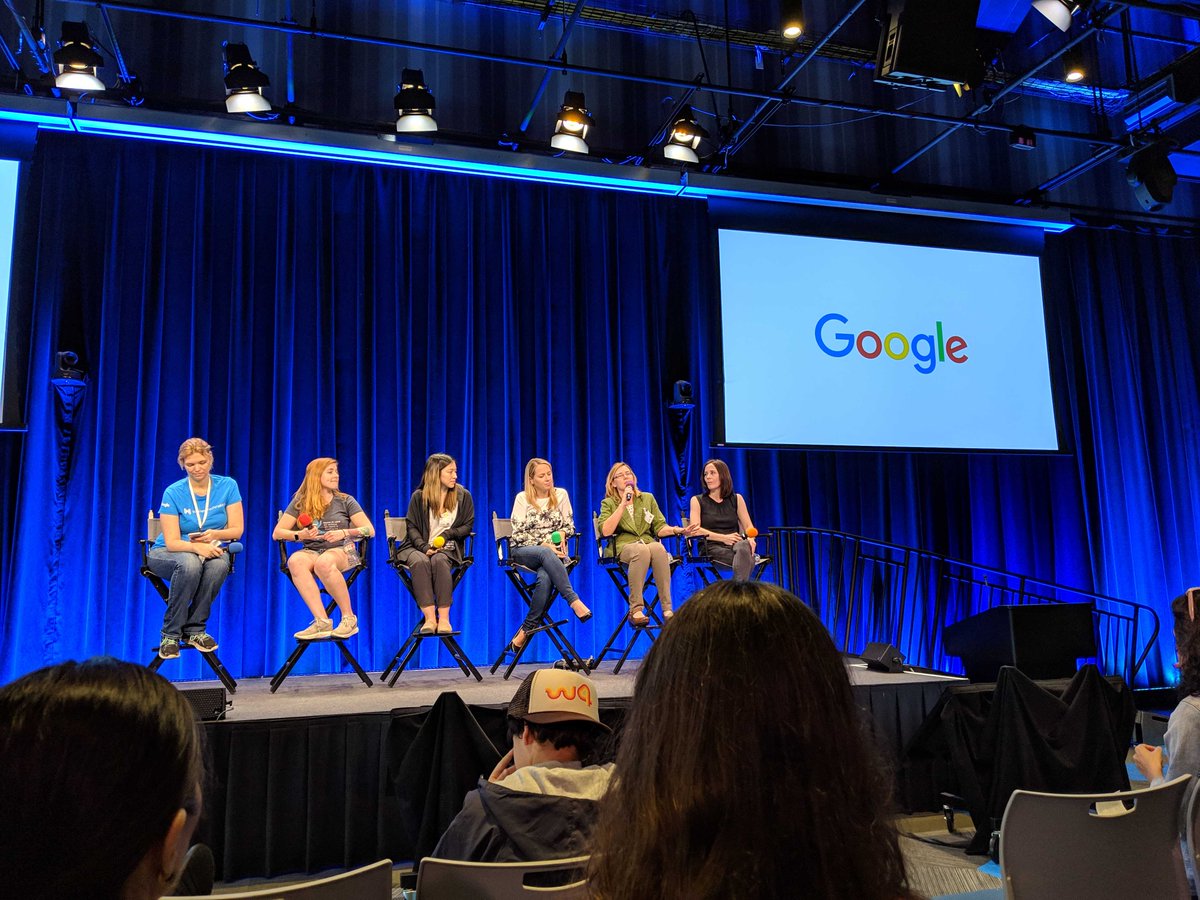 Congrats to <a href="/sophiatfrench/">Sophia French</a>, one of our Android Engineers, for participating in the <a href="/GDGLA/">GDG Los Angeles</a>  panel of engineering leaders for the International Women's Day Event yesterday #womenintech #TinderEng #AndroidDev