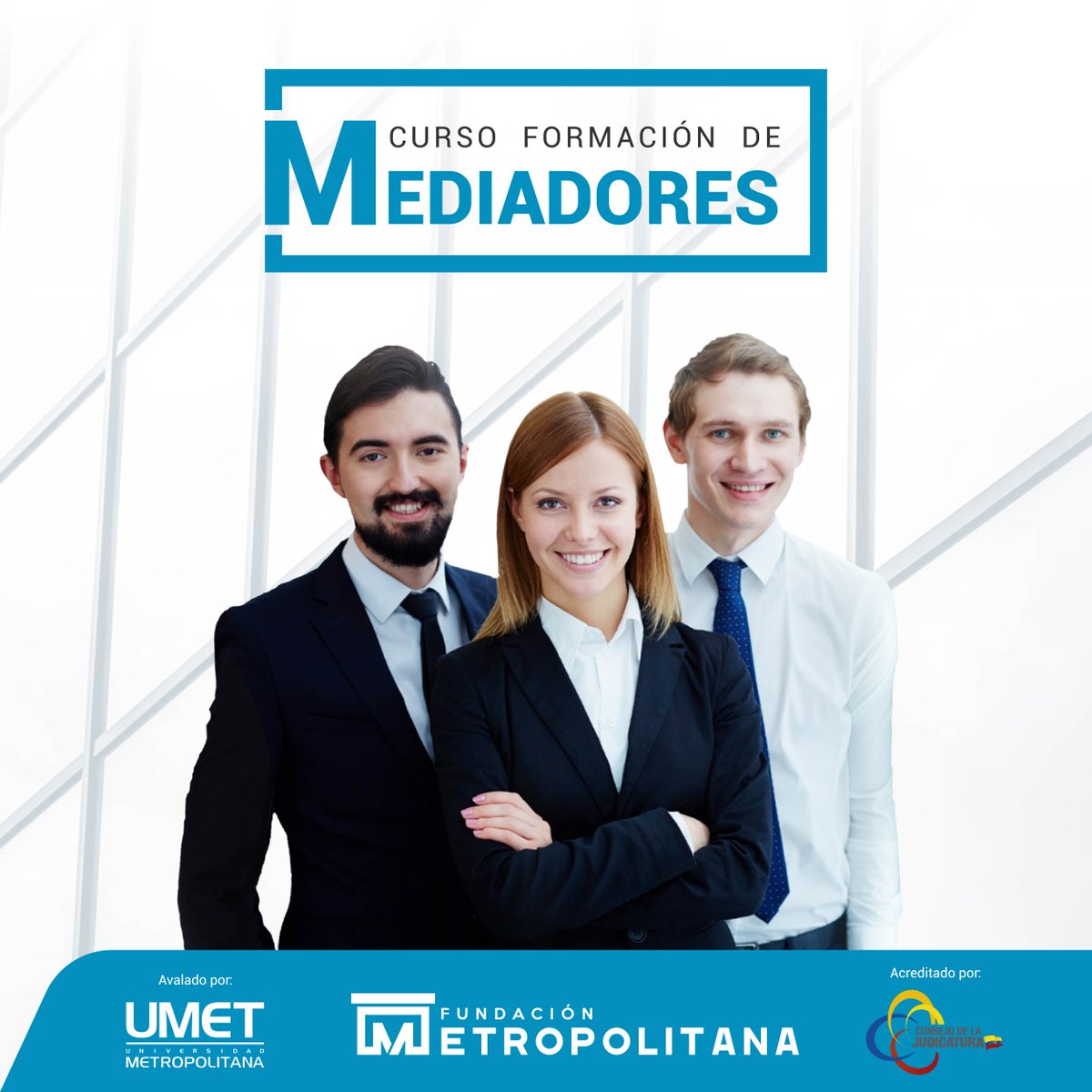 FundacionMetrop's tweet photo. Conviértete en Mediador acreditado por el Consejo de la Judicatura. 
Reserva tu cupo en nuestro curso certificado de Formación de Mediadores.
📞 0963090089

#cursos #mediacion #educacion #capacitacion #cursosquito https://t.co/fyvtALYrpJ