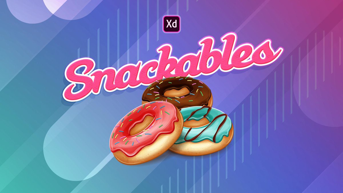 Pinsky's tweet photo. Short on time? Snack! My first 6 'snackable' #AdobeXD videos are now available on #LetsXD, covering repeat grids, overlays, voice prototyping, and more!
Check 'em out 👉 https://t.co/YBFEyZndYl https://t.co/yWFUKsePzw