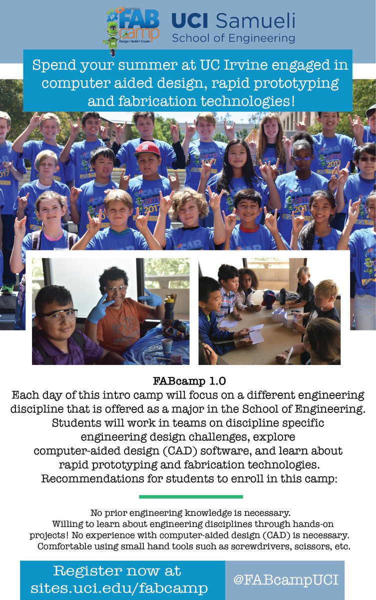 Fabcamp Uci Fabcampuci Twitter