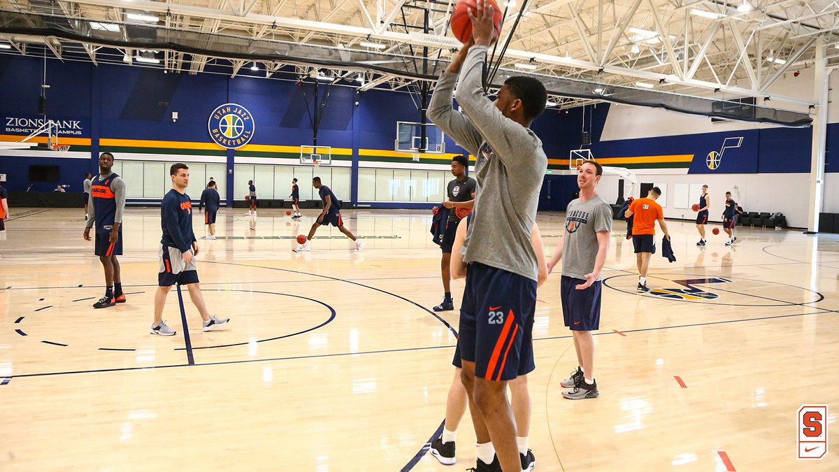 Cuse_MBB's tweet photo. Let's get to work. 🍊⚒

#MarchMadness https://t.co/vowXMpFgHr