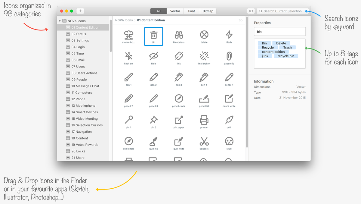 Download Vincent Le Moign On Twitter The World S Largest Material Design Icon Library 4 000 Icons In 2 Different Styles 98 Categories Sketch Illustrator Svg Iconjar Files Https T Co A4np35ea58 Https T Co Whe7oryhbv