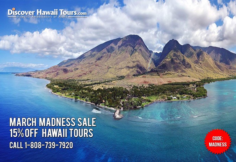 DiscoverHawaii's tweet photo. https://t.co/3vJnfuqxQu March Madness sale is on! Book #HawaiiTours now and get 15% off. Use Code MADNESS at Checkout! EXPIRES SOON! Valid for a Limited Time Only! #marchmadness #Oahu #Kauai #Maui #BigIsland #VolcanoTours #PearlHarborTours #Hawaiibeaches https://t.co/PThzo0tqRS