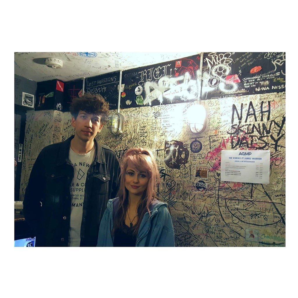MasqueradesHQ's tweet photo. // T H A N K Y O U // We're grateful to everyone who made it for @100clublondon with @thekorgis & #borntowin last weekend. Our next show is THIS FRIDAY at @thecobblestonesuk Bridgwater, supporting local legends #lastonehome & support from #zepherband 🖤 https://t.co/3NGsq4CkXT