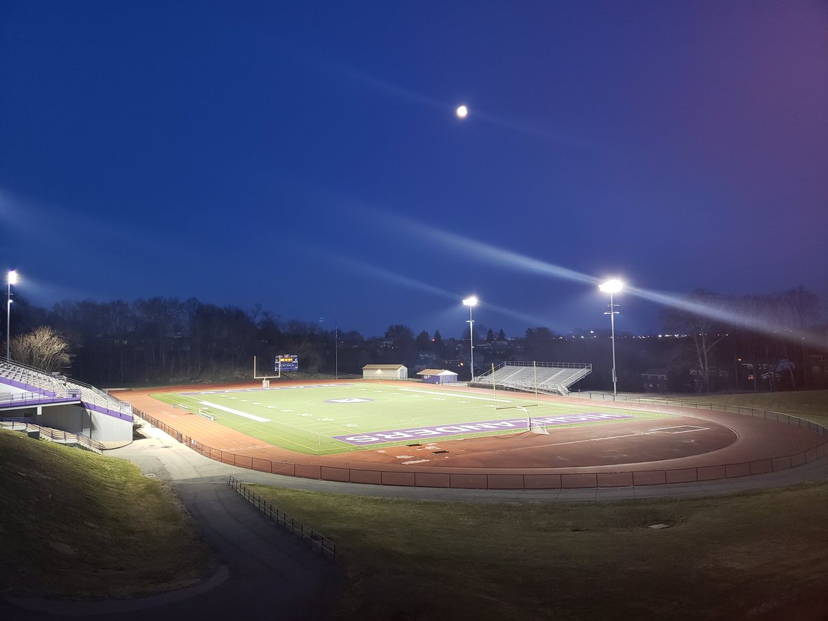 Spring Lights! Good luck to to Baldwin High School's spring sports.