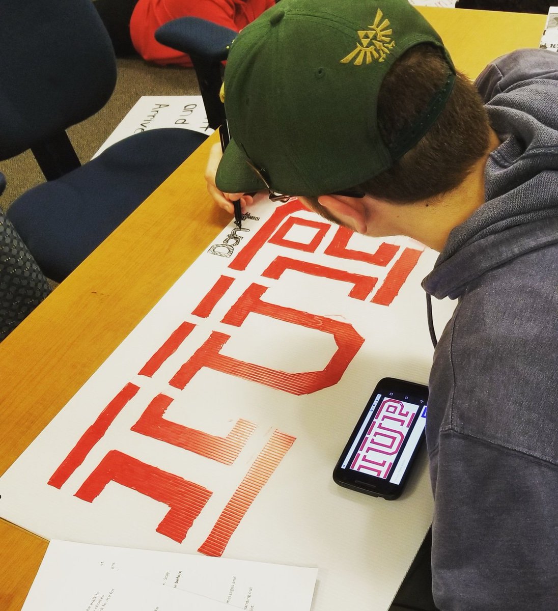 StephensonIUP's tweet image. IUP Leads Yard Sign Project is going down!! 😁😁 

So many organizations are here tonight creating vibrant signage for this weekend! 

Our own Ricky M. is holding it down for Stephenson!

@IUPOHRLD #IUPLeads #LiveOnCampus @Iup