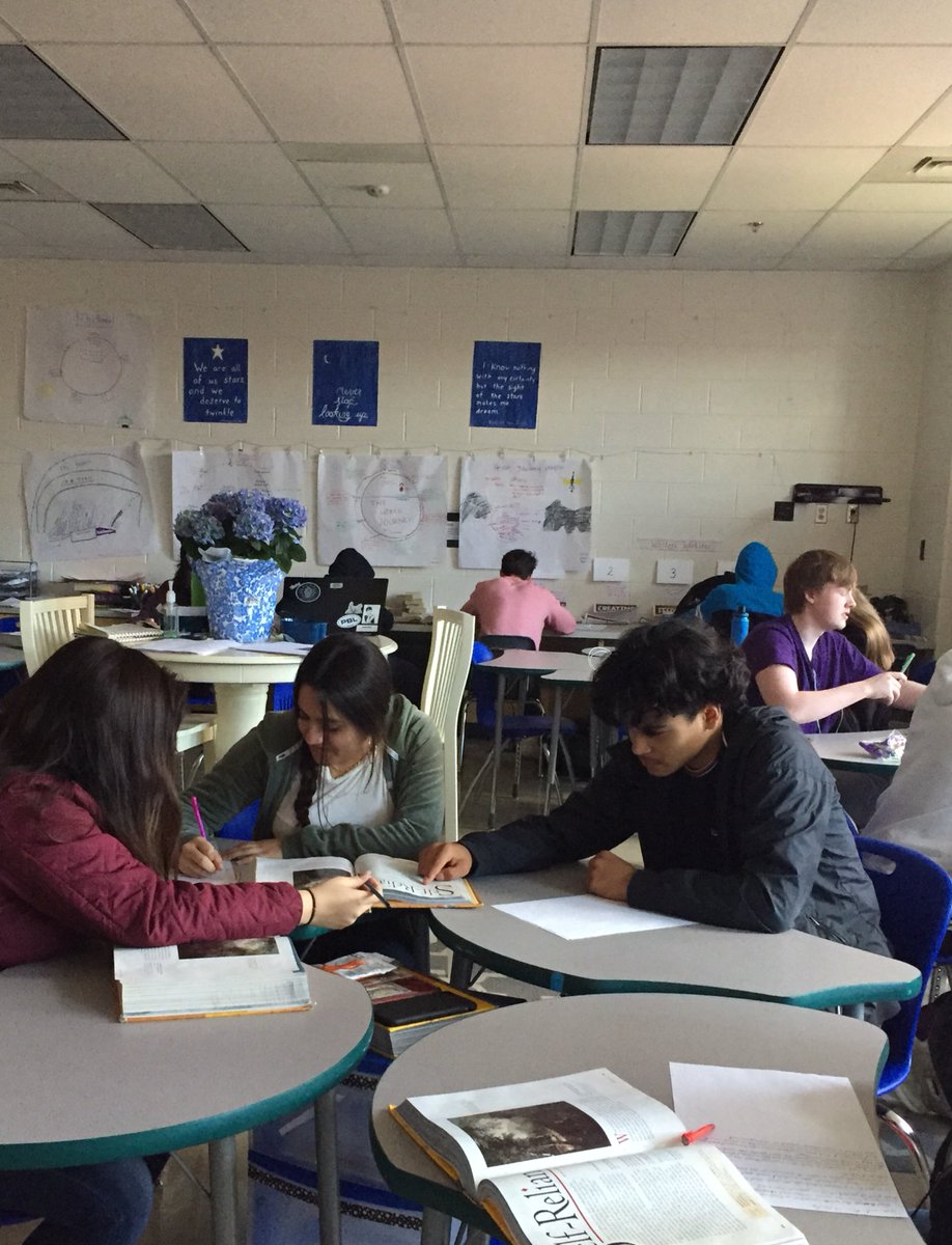 Super proud of the collaboration and hard work from my juniors today! <a href="/TuscaroraHS/">Tuscarora HS</a> #LoudounPL