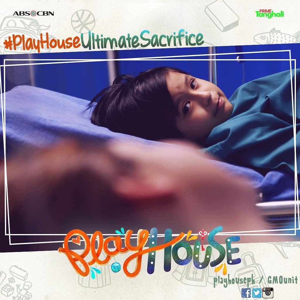 "Robin, be strong and brave. Kahit ano man ang mangyari, your Nanay will always love you. Abangan yan sa huling wednesday ng #Playhouse! 
#PlayHouseUltimateSacrifice

⁦<a href="/KissesDelavin/">Kisses Delavin</a>⁩ ⁦<a href="/donnypangilinan/">Donny</a>⁩