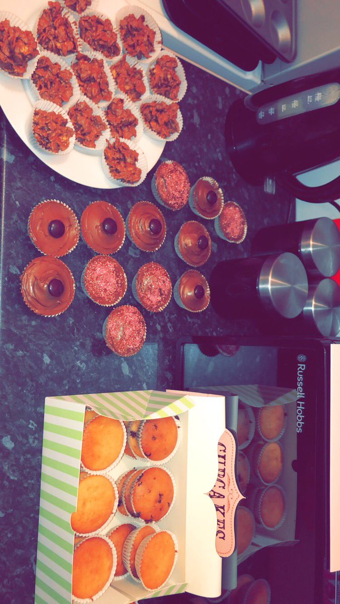 gcu_sw's tweet photo. The society members have been busy tonight baking away for tomorrowβs book and bake sale. Hope to see yous all there π https://t.co/6qjjxsjsZn